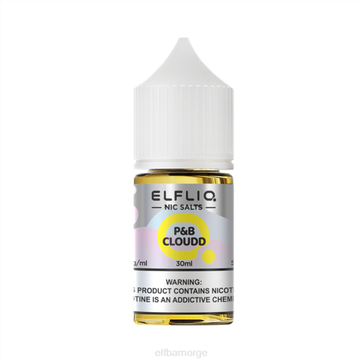 ELFBAR ELFLIQ Nic salt 30 ml P & B Cloudd VDT221 Elfbar Puffs