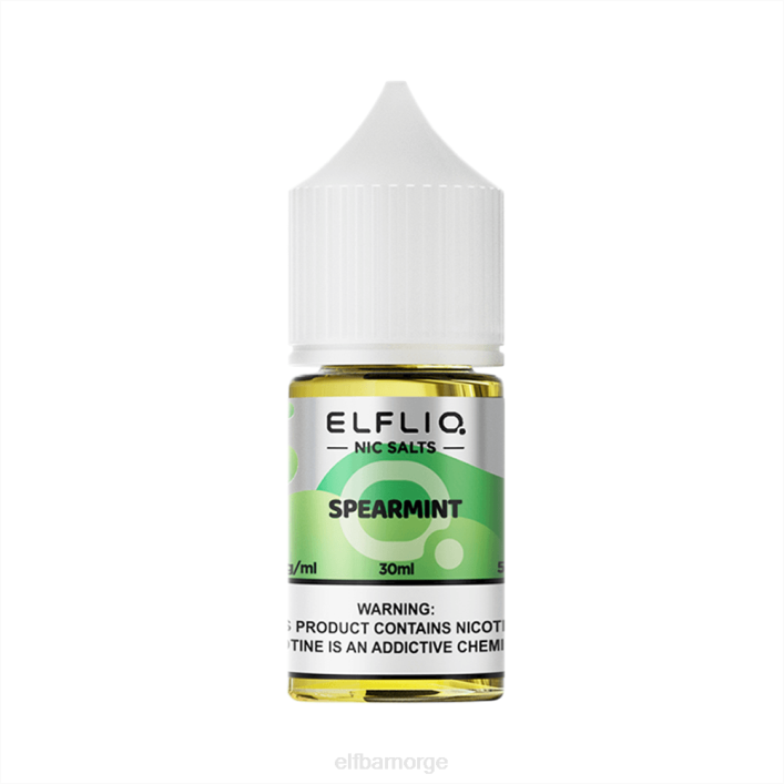 ELFBAR ELFLIQ Nic salt 30 ml Spearmint VDT229 Elf Bar Vape