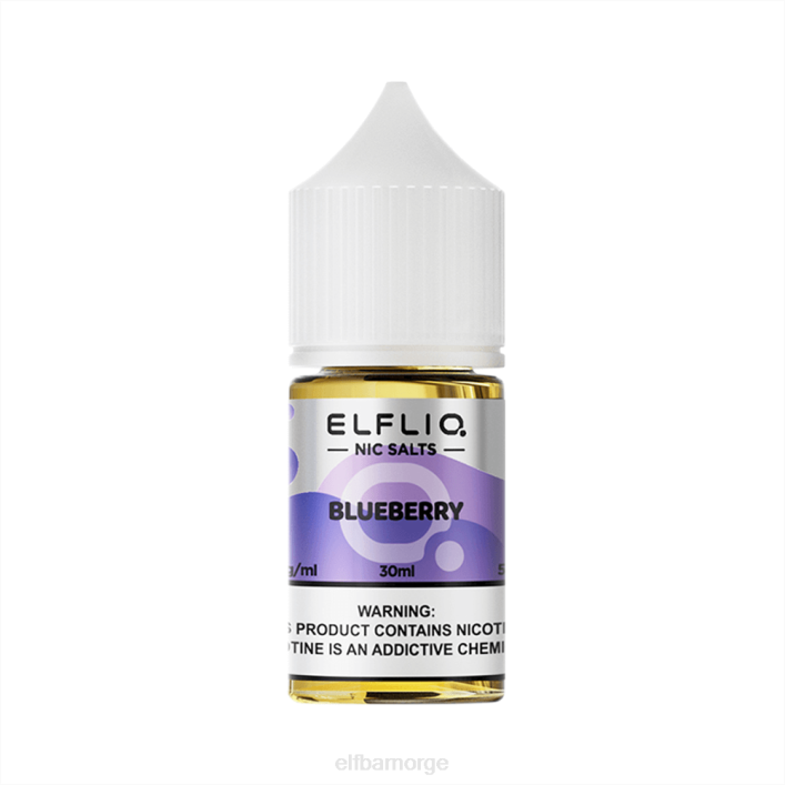 ELFBAR ELFLIQ Nic salt 30 ml blåbær VDT211 Elf Bar Vape