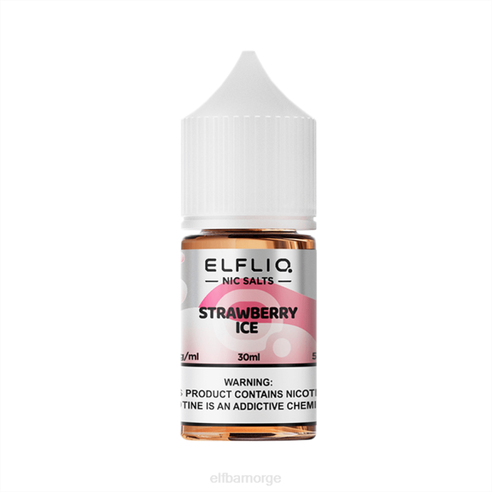 ELFBAR ELFLIQ Nic salt 30 ml jordbæris VDT230 Elfbar Puffs
