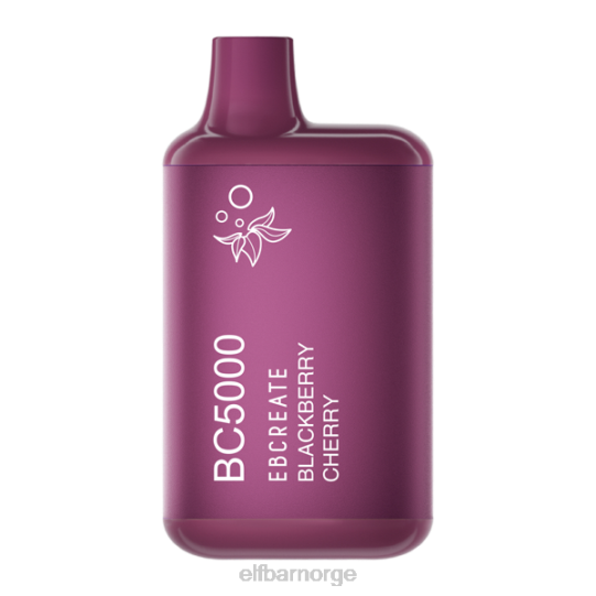 ELFBAR blackberry kirsebær ebcreate bc5000 termisk utgave forbruker - 50mg - enkelt DT2666