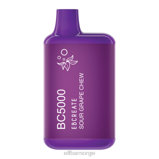 ELFBAR sur drue tygge ebcreate bc5000 termisk utgave forbruker - 50mg - enkelt DT2669