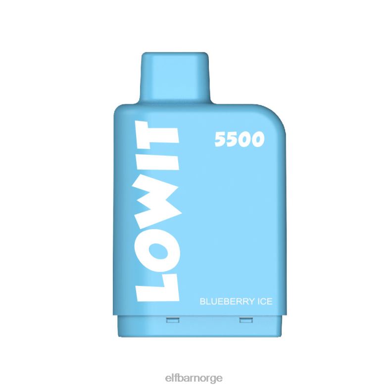 ELFBAR forhåndsfylt pod kit lowit 5500 2%nic blåbæris X4424123