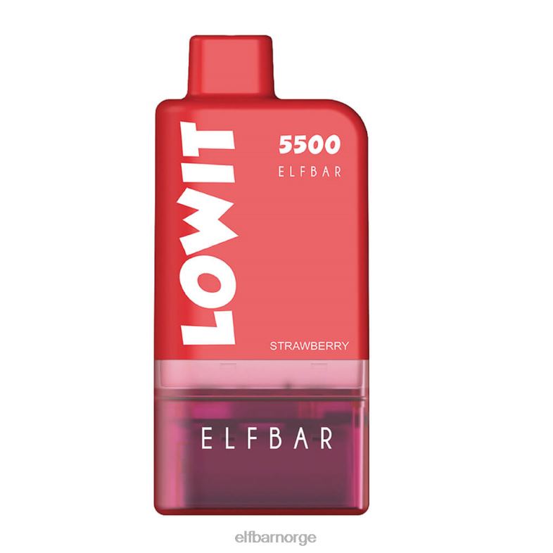 ELFBAR forhåndsfylt pod kit lowit 5500 2%nic blå bringebær X4424126