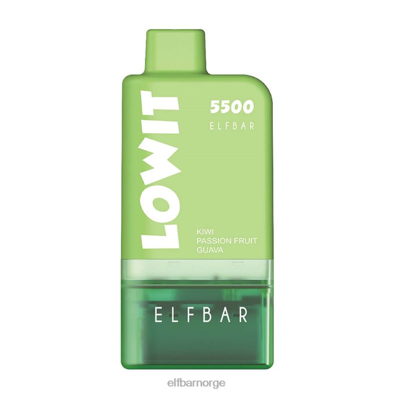 ELFBAR forhåndsfylt pod kit lowit 5500 2%nic blå bringebær X4424126