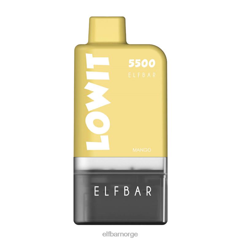 ELFBAR forhåndsfylt pod kit lowit 5500 2%nic mynte X4424127