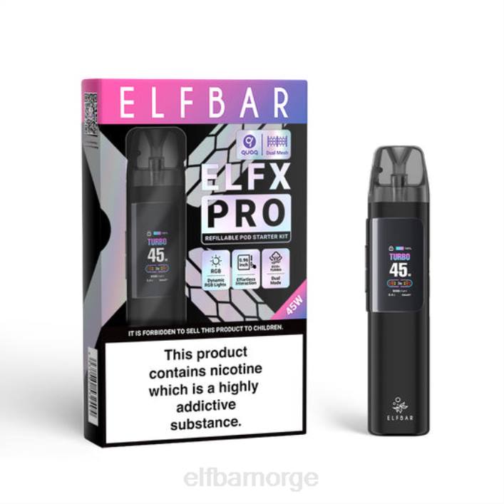 ELFBAR ELFX Pro Åpne POD -enhet blå VDT26 Elfbar Puffs