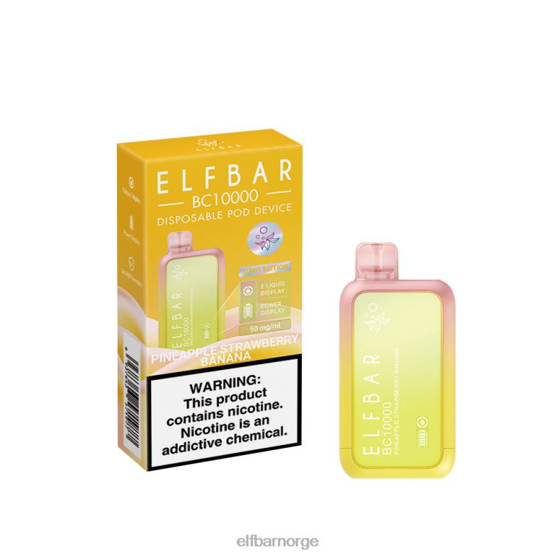 ELFBAR disponibel vape ny bc10000 10000puffs ananas jordbær banan X442443