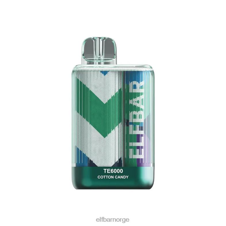 ELFBAR engangs vape te6000 puffs sukkerspinn X442488