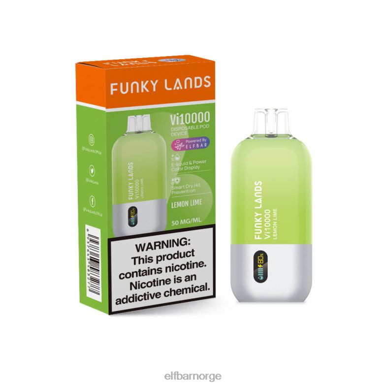 ELFBAR funky lands best flavor disponibel vape vi10000 isserie tranebær drue duo is X4424156